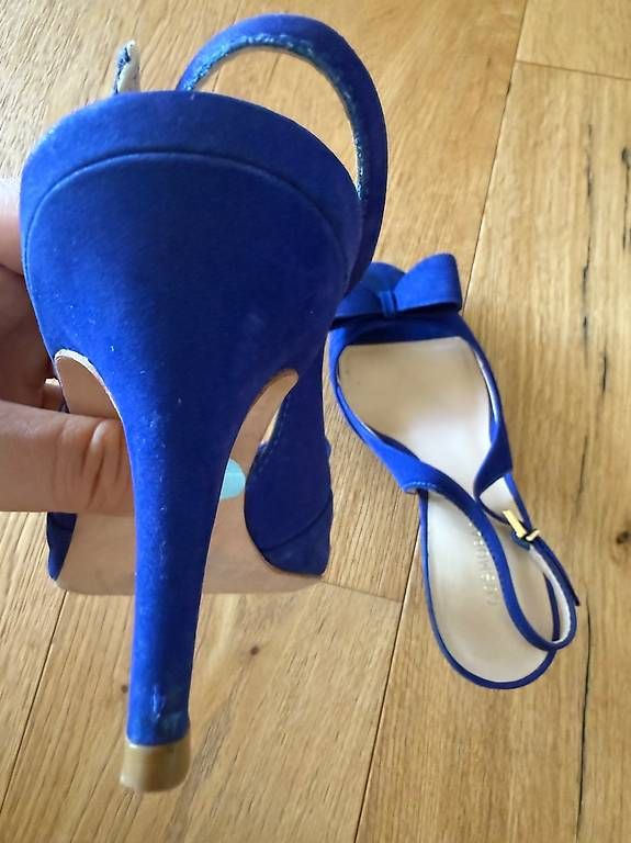Scarpe da donna: COSMOPARIS Damen Pumps blau Grösse 38 – Usato da Luzern venduto da La_sfinge 2