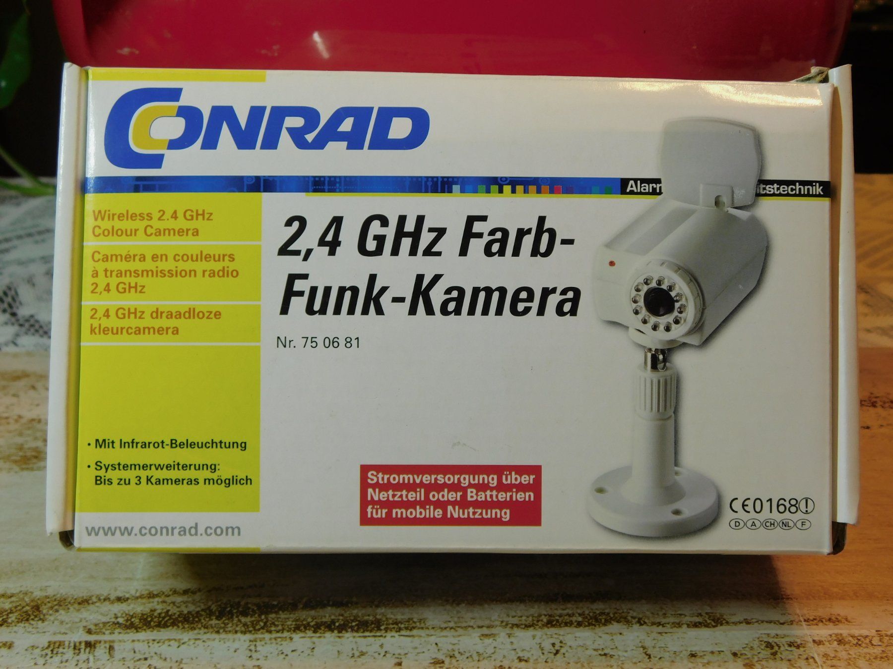 Videocamere: 2,4 GHZ Farb Funk Kamera – Usato da Emmenbrücke venduto da Ulisse-22 3