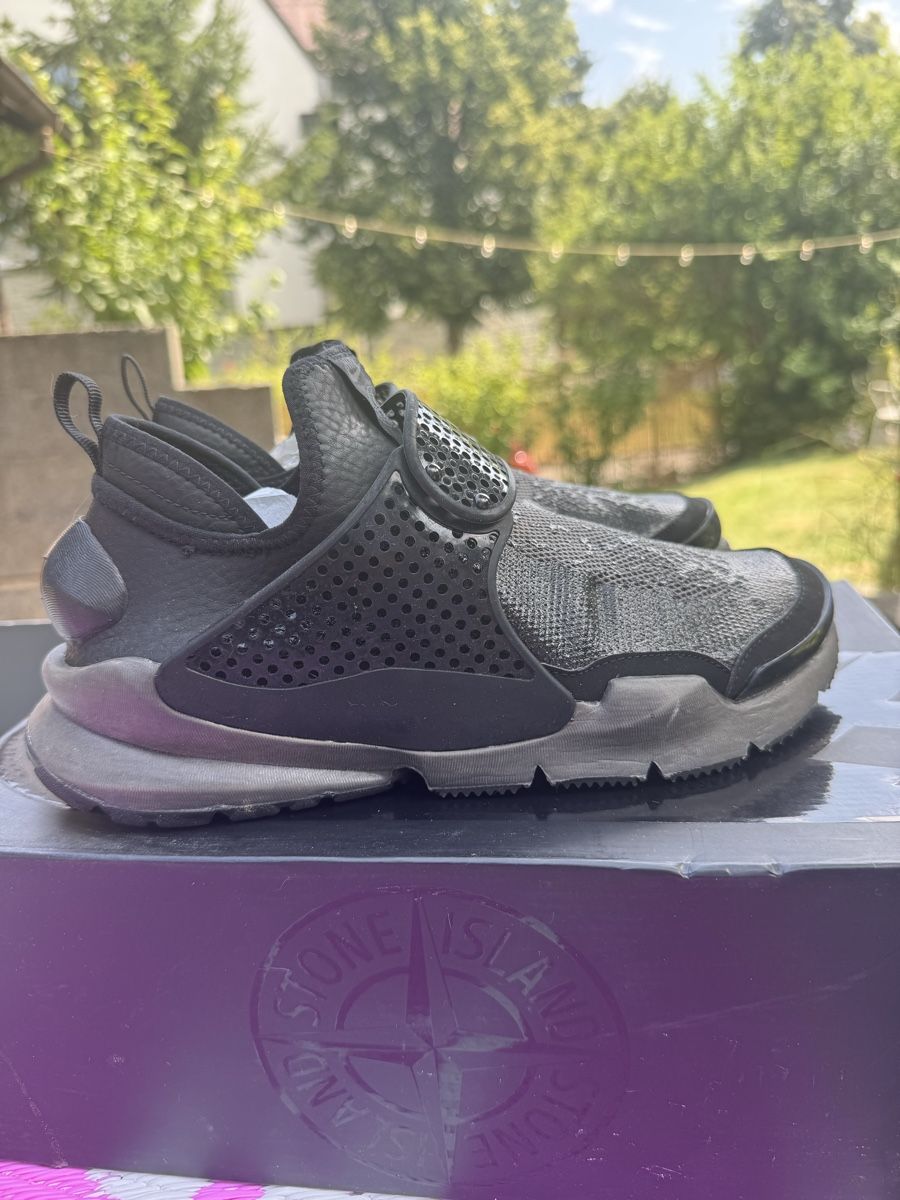 Stone Island Scarpe da uomo: Nike Sock Dart Mid Stone Island Black – Usato da St. Gallen venduto da Bushido_83 4