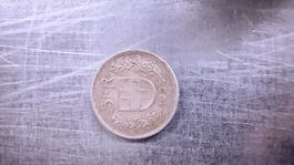 5 Franken 1954 Helvetia Münze 