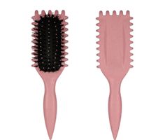 Stylingbürste für Locken | Lockenbürste_rosa