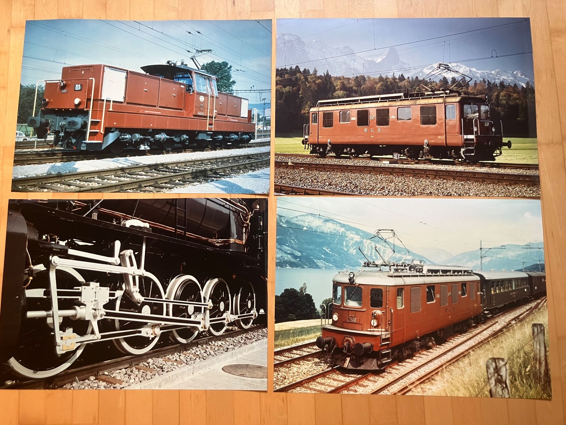 Foto & Immagini: 8 Originale Eisenbahn Fotos / Poster – Usato da Schlieren venduto da mvm01