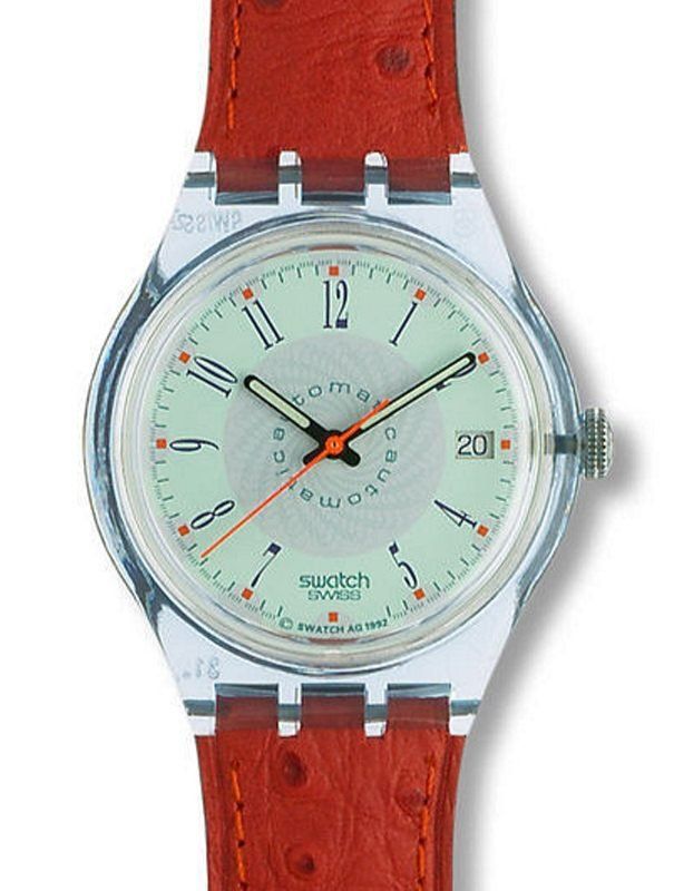 Swatch Uhren: SWATCH Automatic SAN 400 Brikk-Ett von 1993 – Neu und originalverpackt aus Heerbrugg von bue_64