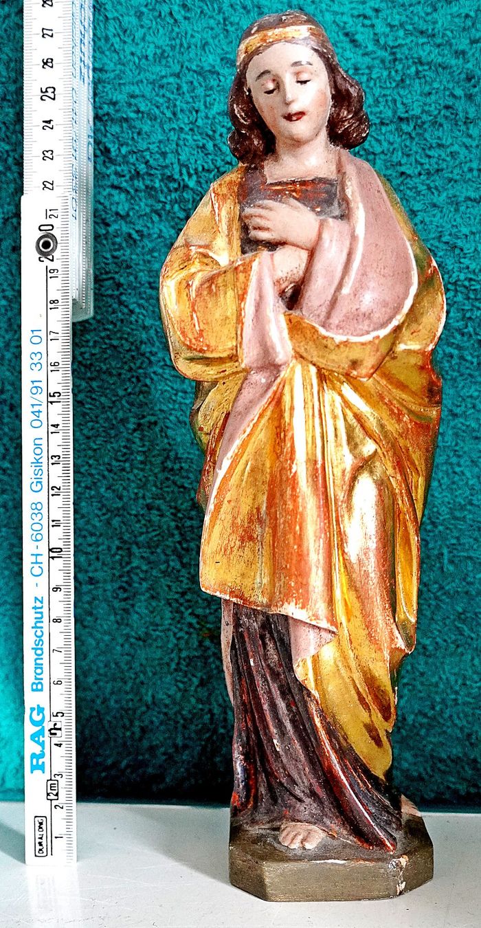 Sculture & Statue: Heiligen Schnitzfigur Holz – Usato da Baar venduto da 2cvbaar