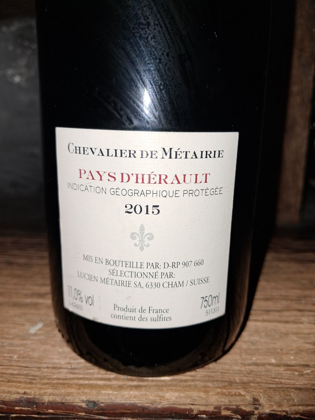 Vino: Chevalier de Métairie rouge 2015 – Nuovo e nell'imballaggio originale da Le locle venduto da juliensaran 3