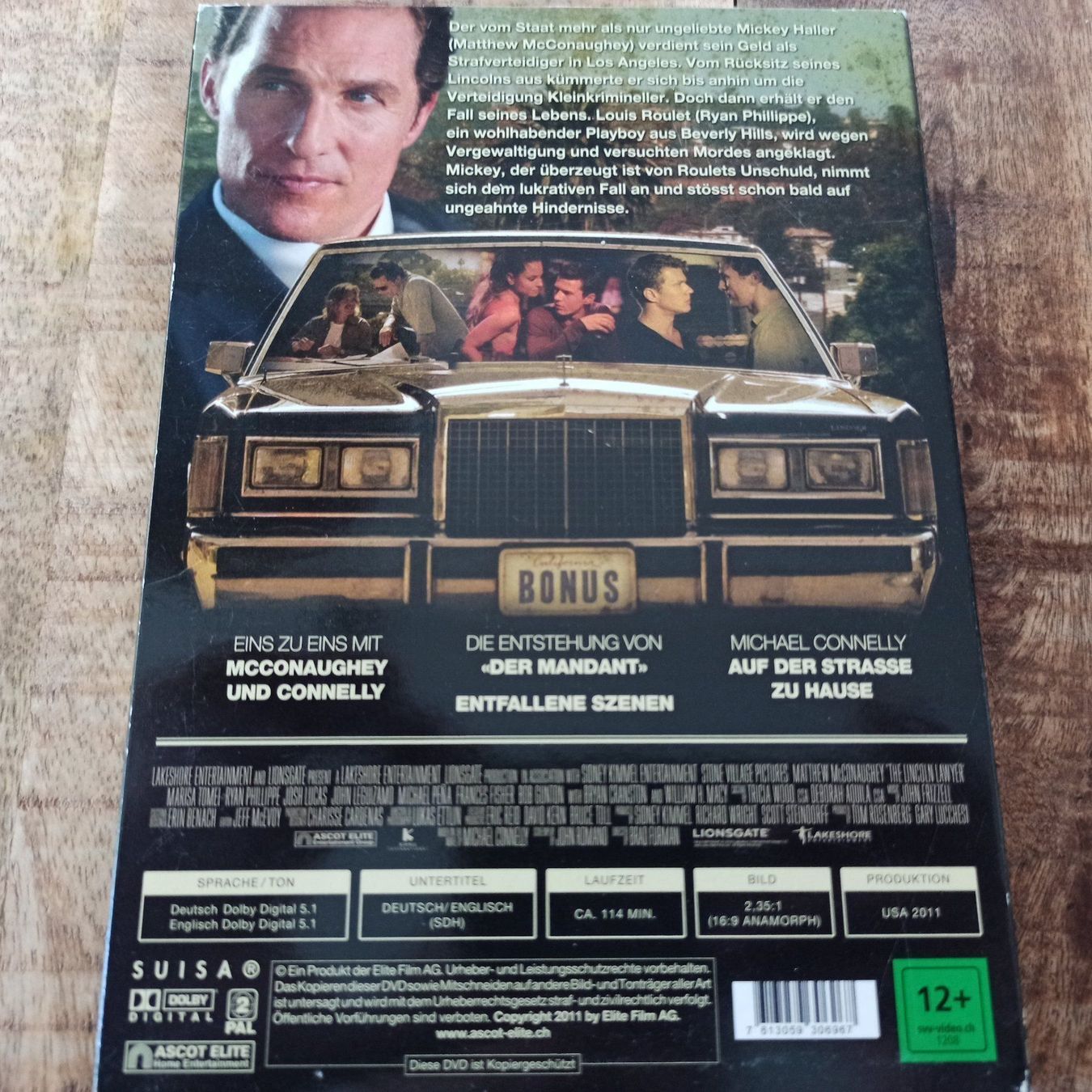 Tutti i DVDs: Der Mandant – Usato da Dübendorf venduto da kb86_MOVIE 1