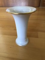Vase KPM Trompetenform mit Goldrand