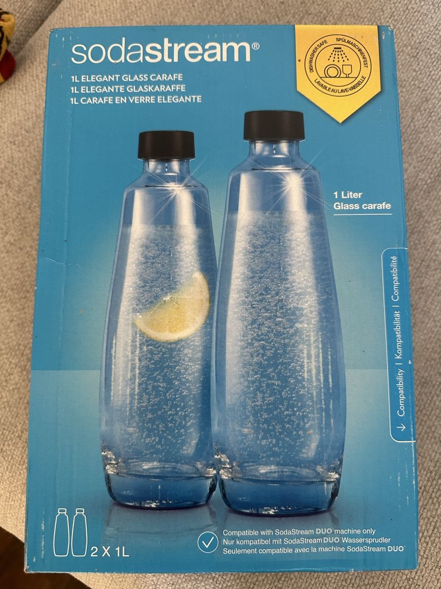 Sodastream Karaffen: Sodastream glaskaraffen  – Neu und originalverpackt aus Glattpark(Opfikon) von ConnyLee