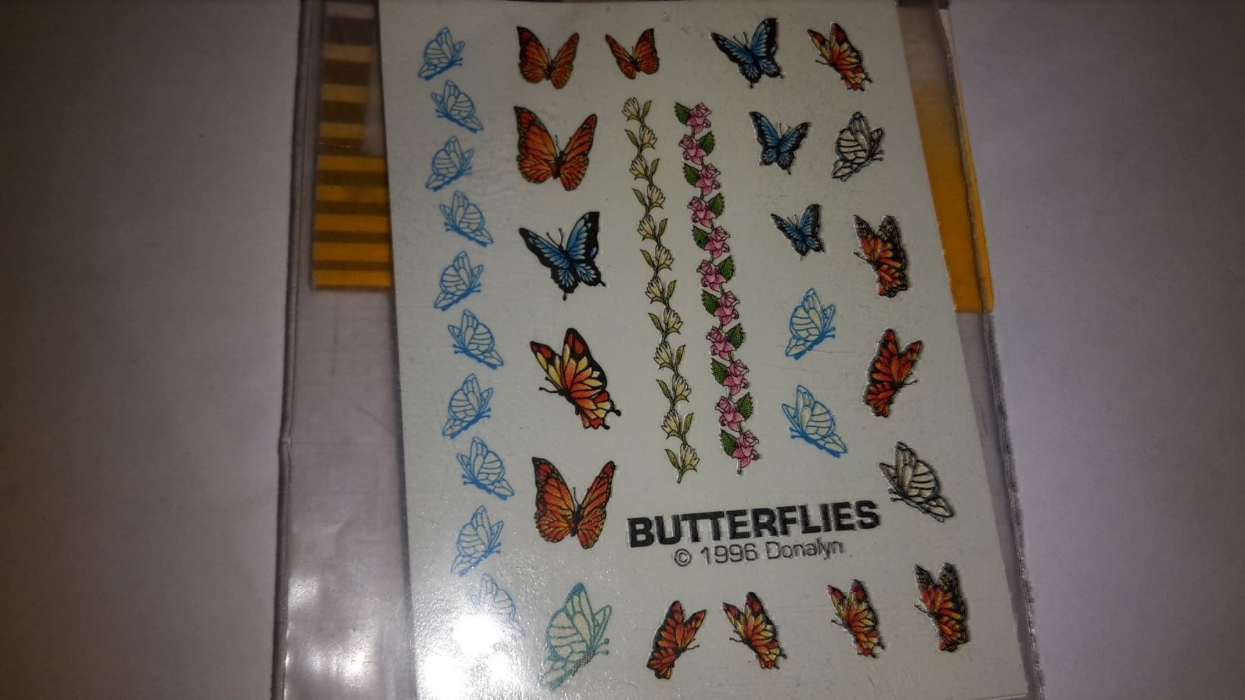 Alle Dekorationen: Nagelbilder Schmetterling K37 – Neu und originalverpackt aus Schwarzenburg von Flamingo07 1