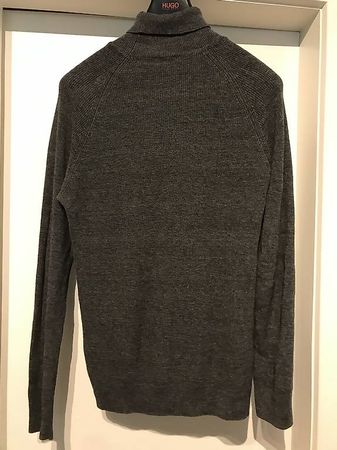 Pull à col roulé SELECTED gris M