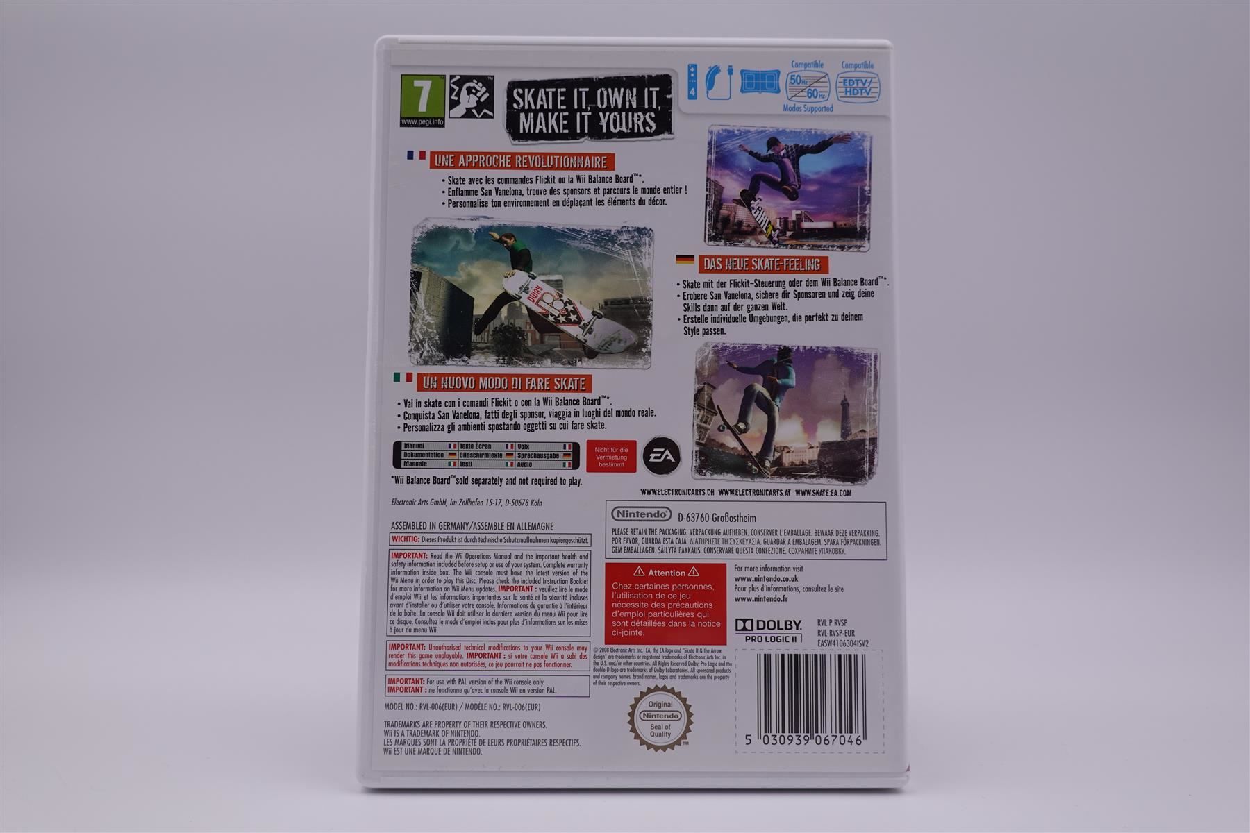 Nintendo Giochi: Skate It (Wii) – Usato da Herisau venduto da ZelliZone 1