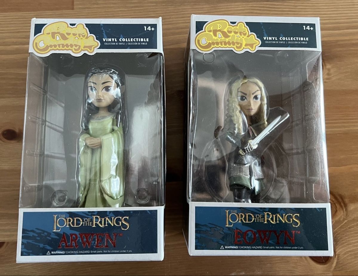 Statuette: Funko Rock Candy Der Herr der Ringe Arwen und Eowyn, Neu – Nuovo e nell'imballaggio originale da Luzern venduto da Mytigger