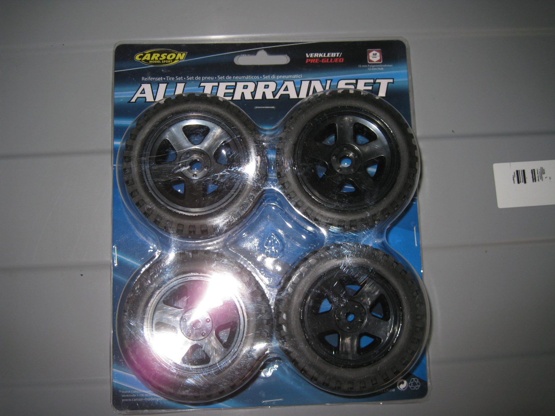 Carson Modellismo RC: Carson Komplettradsatz All Terrain neu – Nuovo e nell'imballaggio originale da Eschlikon TG venduto da davidt8883 1
