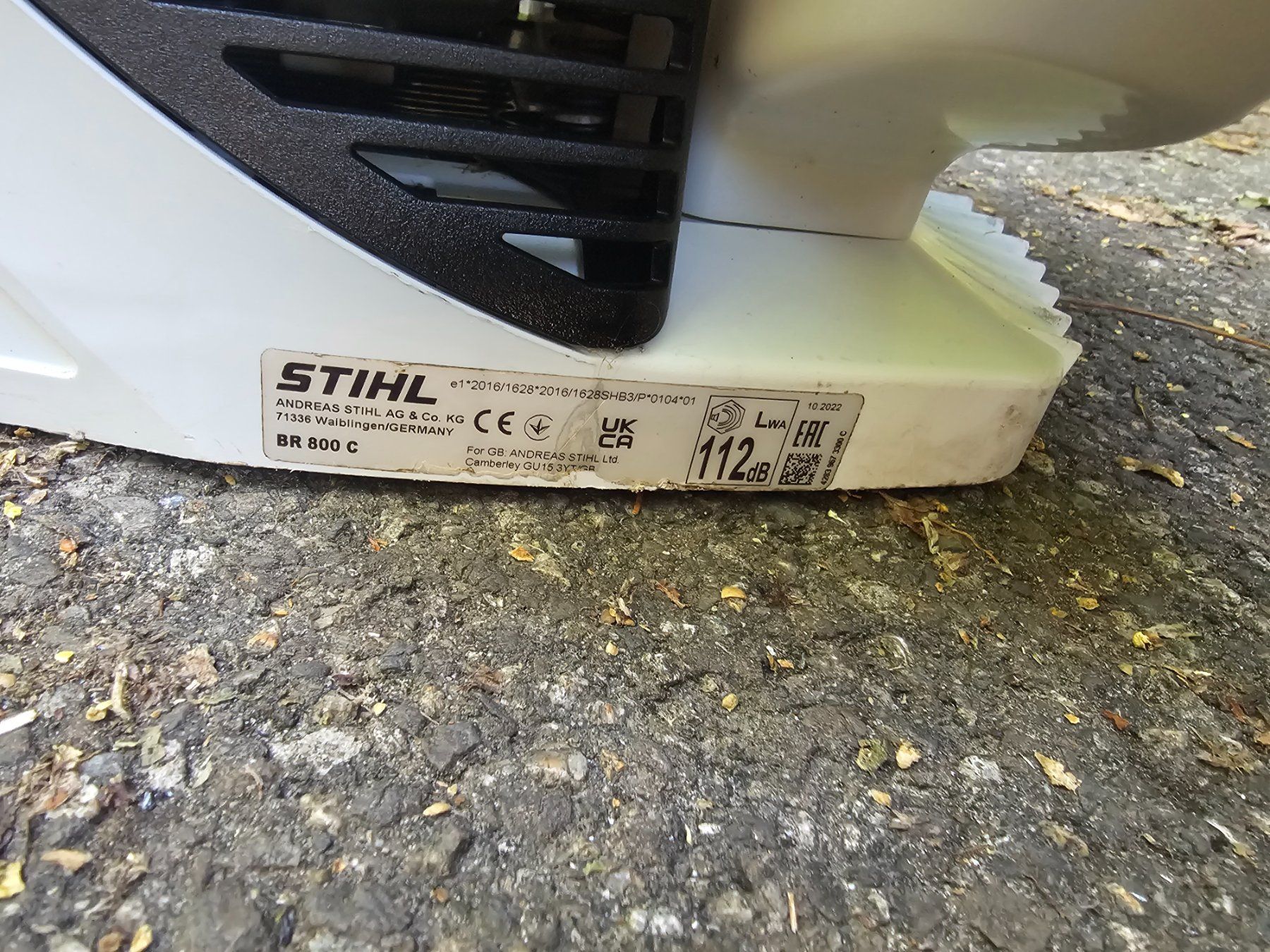 Stihl Laubbläser & Laubsauger: Laubbläser Stihl BR 800 – Gebraucht aus Oberburg von herkules69 2