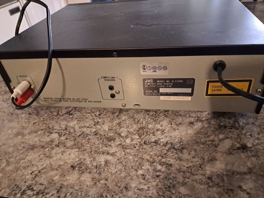 JVC Audio- & Mediensysteme: JVC XL-E 34 COMPACT DISC PLAYER – Gebraucht aus Monte Carasso von giave 5