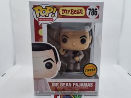 Funko POP! Mr. Bean - Mr Bean Pajamas (Chase, w/ teddy bear)