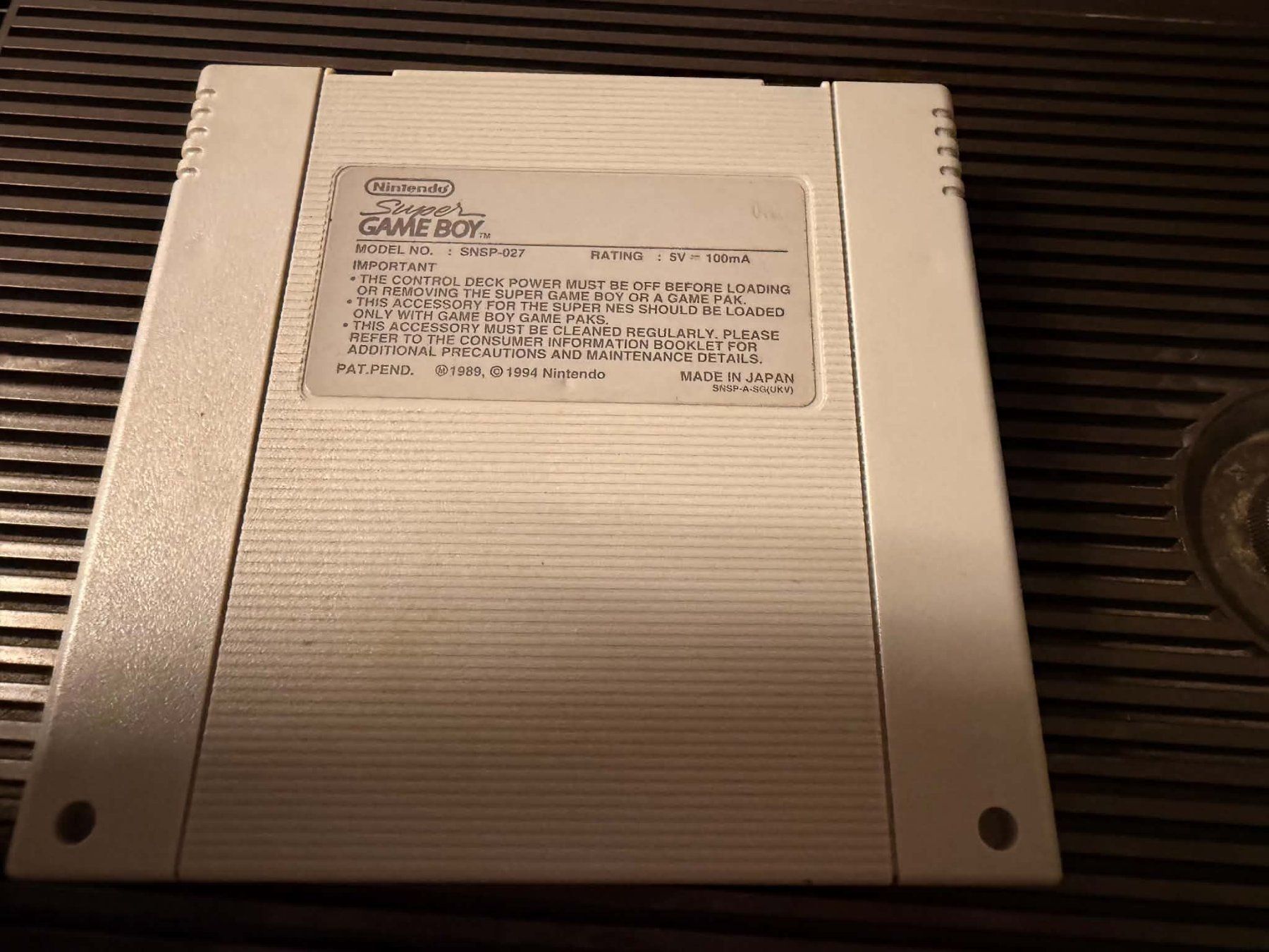 Nintendo Giochi: Super Game Boy Super Nintendo – Usato da Giubiasco venduto da Tici__nerd_Giubiasco 1