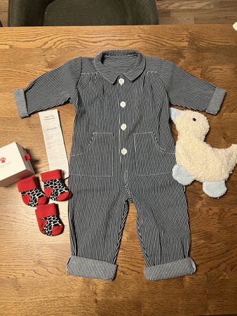 Tiger Worker Overall Jeans Dunkelblau von Tiger-Fink. NP 198