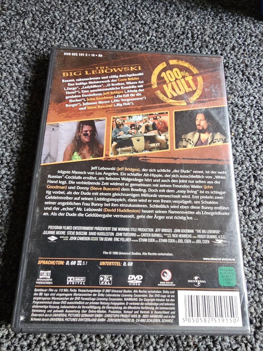 Tutti i DVDs: The Big Lebowski (22656) – Usato da Ruswil venduto da jan_bxl5 1