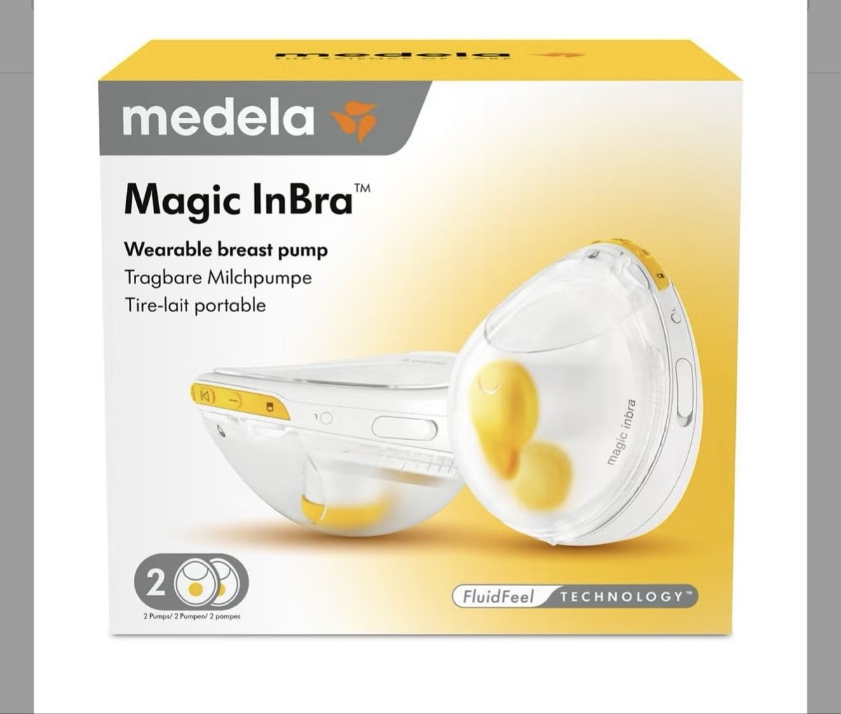 Medela Accessori per l’allattamento: Medela Magic in Bra Doppel- Milchpumpe – Nuovo e nell'imballaggio originale da Neuhausen venduto da Alran015