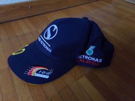 Herren Cap blau   SAUBER PETRONAS Heinz-Harald Frenzen