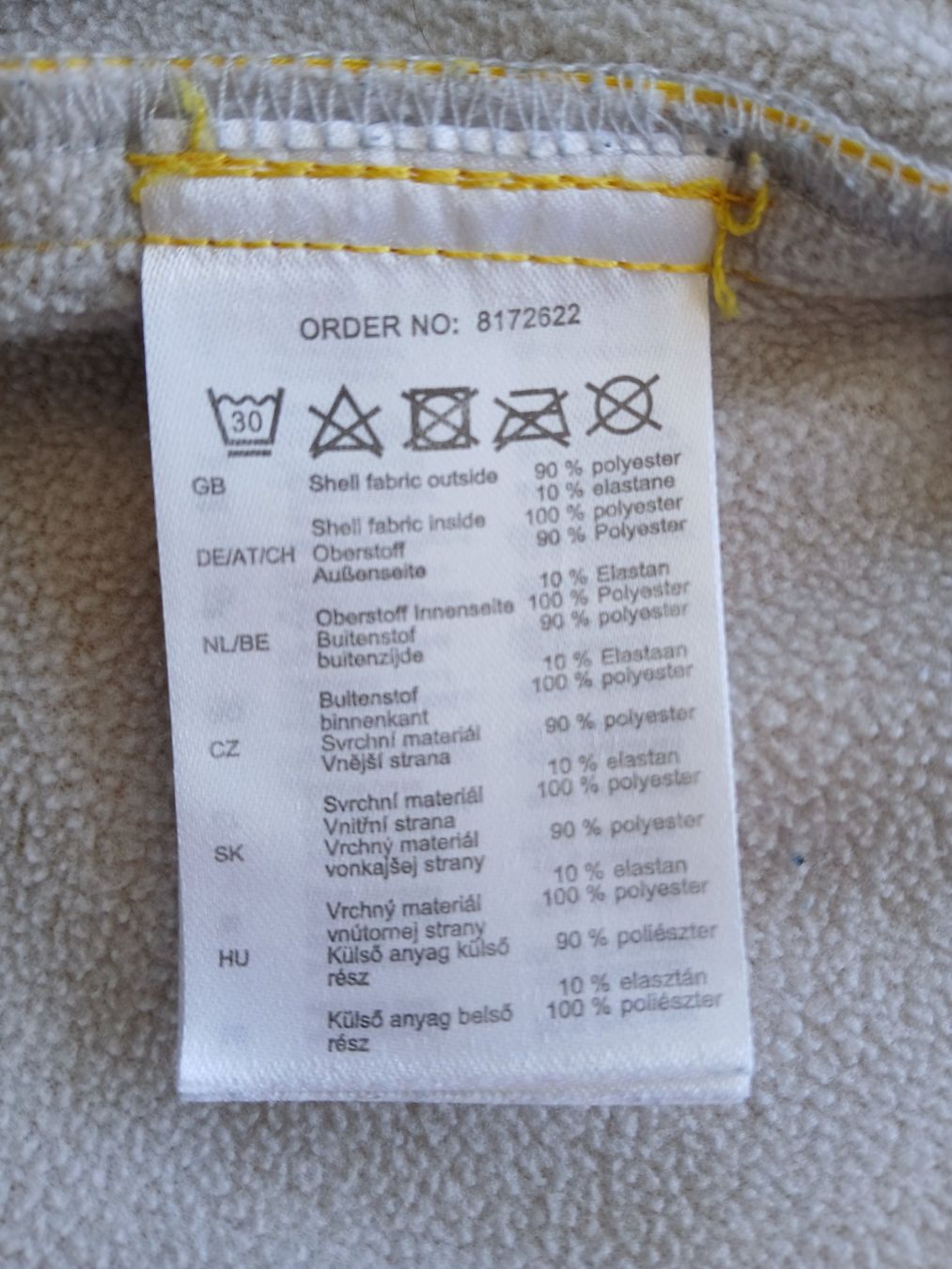 Jacken: Leichte Shelljacke gelb Gr. S/36 – Gebraucht aus Weisslingen von Brillianto 5