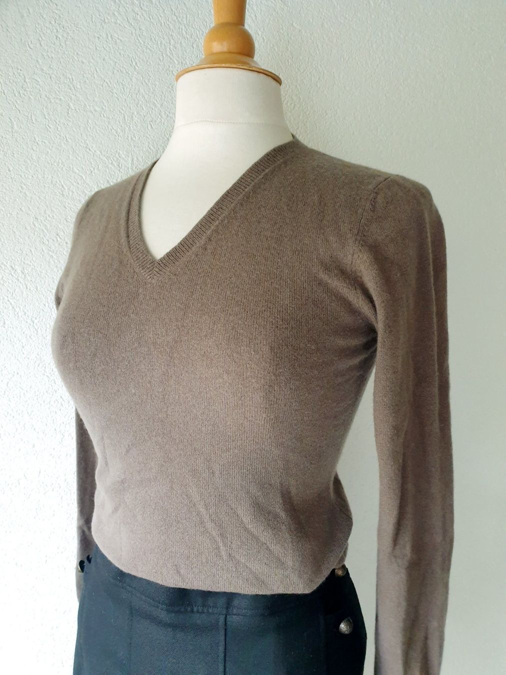 Maglioni & Felpe: CASHMERE KASCHMIR PULLI PULLOVER S 36 XS TOP zu JEANS JACKE – Nuovo (secondo la descrizione) da Elsau venduto da the-colorful-side 6