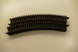 Fleischmann H0: 8xgebogenes Gleis 1701