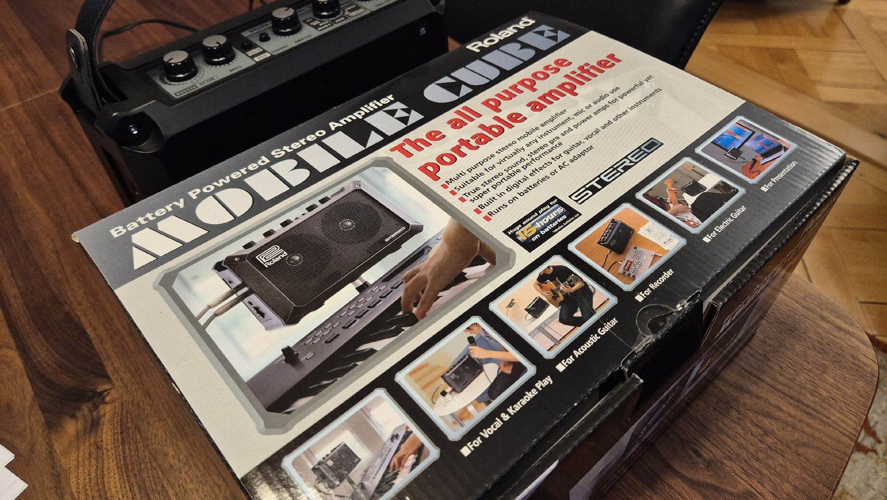 Roland Verstärker: Roland Mobile Cube Stereo Amplifier like new – Neu (gemäss Beschreibung) aus Lausanne von sgo_vm6d 5