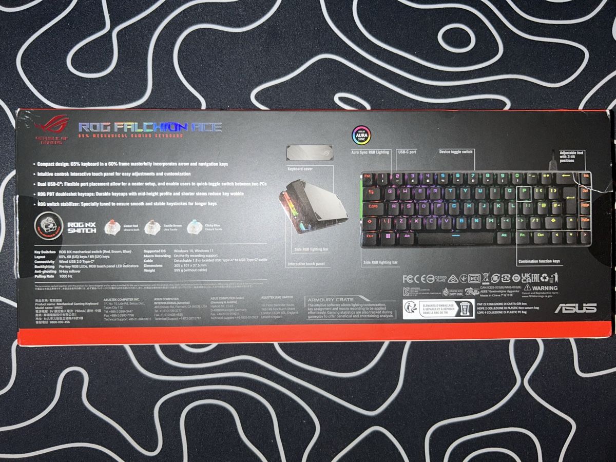 Asus Tastiere: Clavier Gaming Asus – Usato da La Chaux-de-Fonds venduto da hpu_8m6j 4