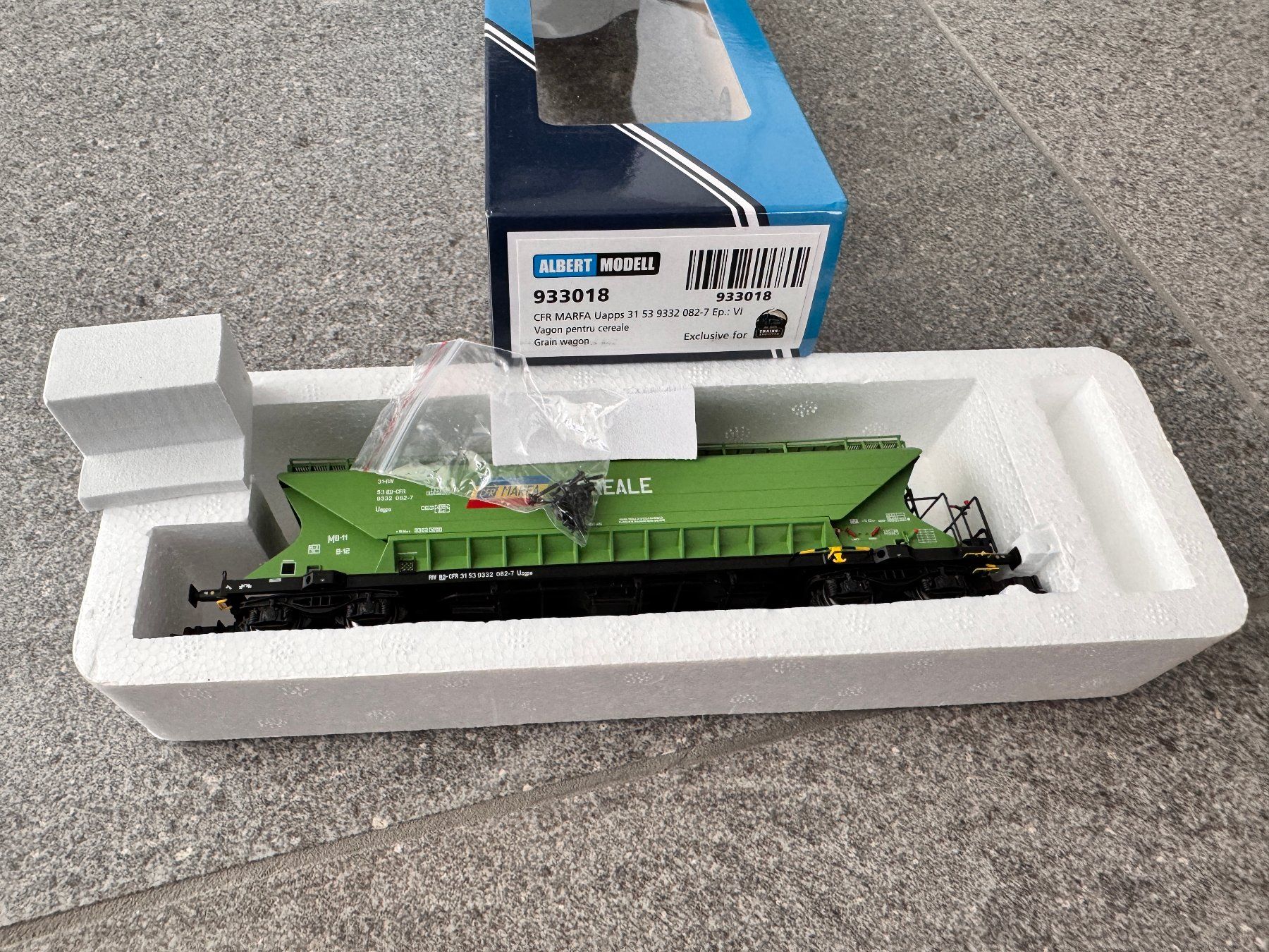 Albert Modell Trains électriques: Albert-Modell 933018 RO-CFR Uagps Getreidewagen – D'occasion à Basel par szbdsfrjs 7