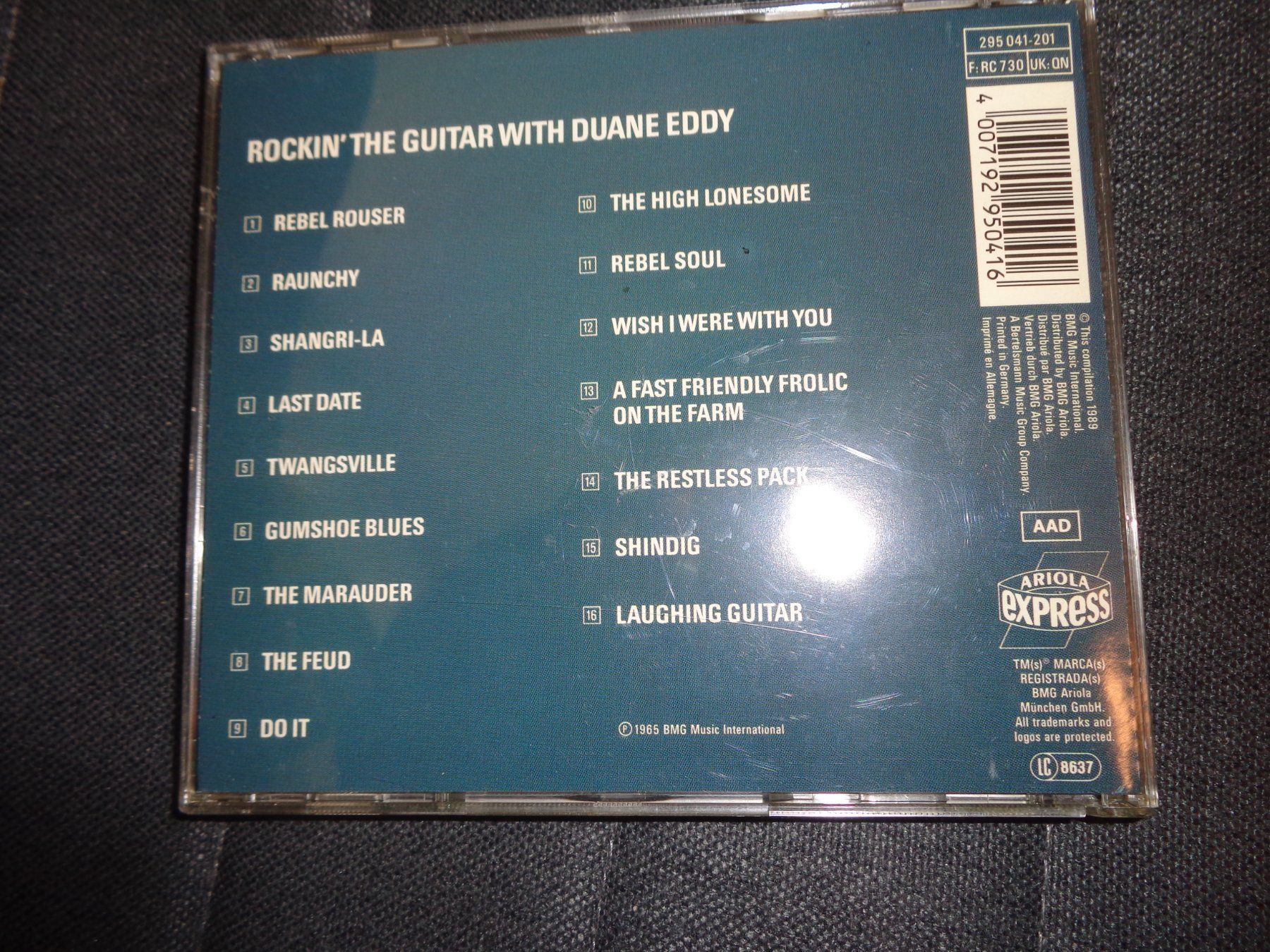CDs: Duane Eddy - Rockin the Guitar CD – Gebraucht aus Olten von Disc-Ausverkauf 1