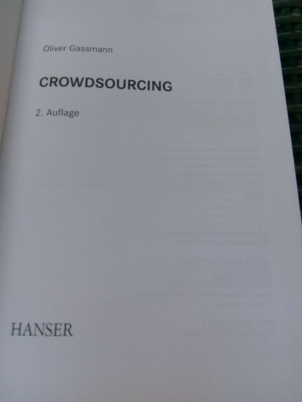 Libri: Crowdsourcing - Innovationsmanagement mit Schwarmintelligenz – Usato da St. Gallen venduto da elk2020 1
