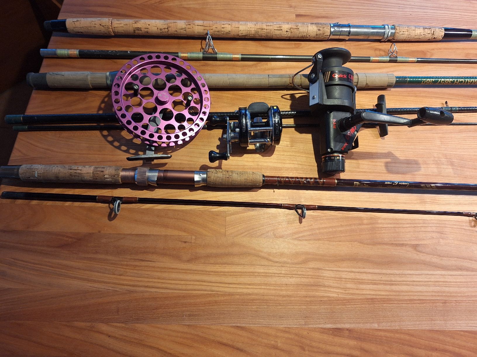 Canne da pesca: Rollen und Ruten – Usato da Hitzkirch venduto da Jmolly 3