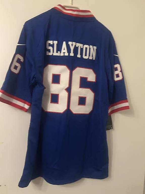 Canottiere & Pantaloni: NY Giants #86 Slayton Home Jersey – Usato da Effretikon venduto da PrimeTimeB 1