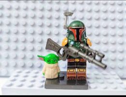 Star Wars Boba Fett Baby Yoda Grogu Minifigure