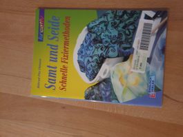 Samt und Seide Fixiertechniken / Buch von Pitz-Thissen 32 Se