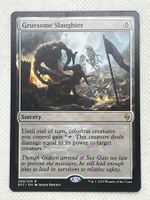 MTG Gruesome Slaughter BFZ 009 Englisch Rare
