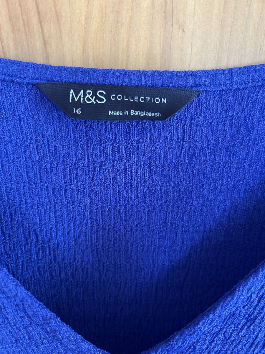 Vestiti: M&S Kleid Sommer Grösse 44,violette – Usato da chur venduto da corazon710 1