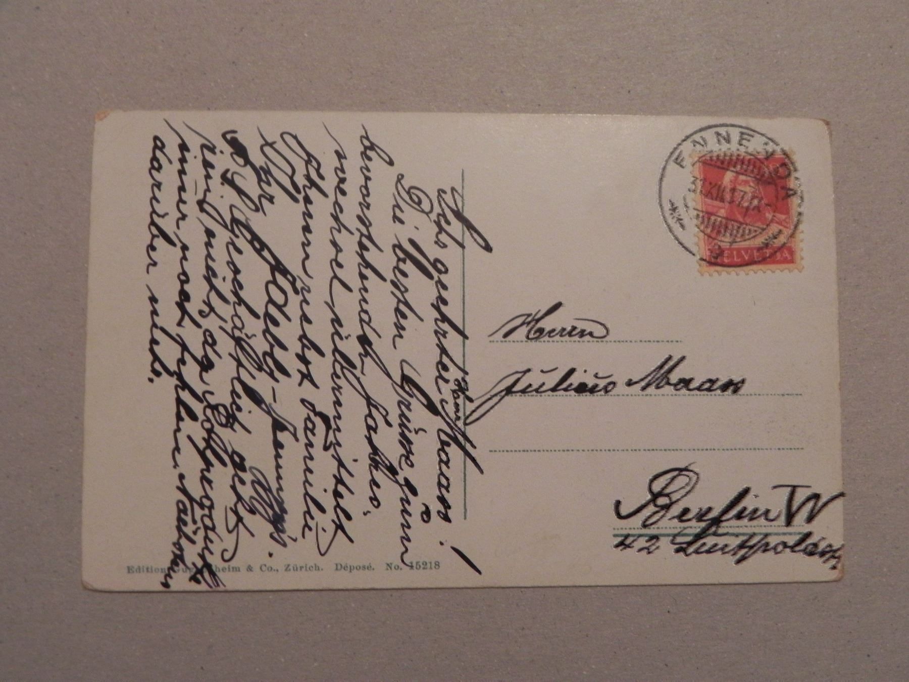 Cartoline postali: Karte Glarus GL Landsgemeinde 1917 – Usato da Siebnen venduto da krimsie 1