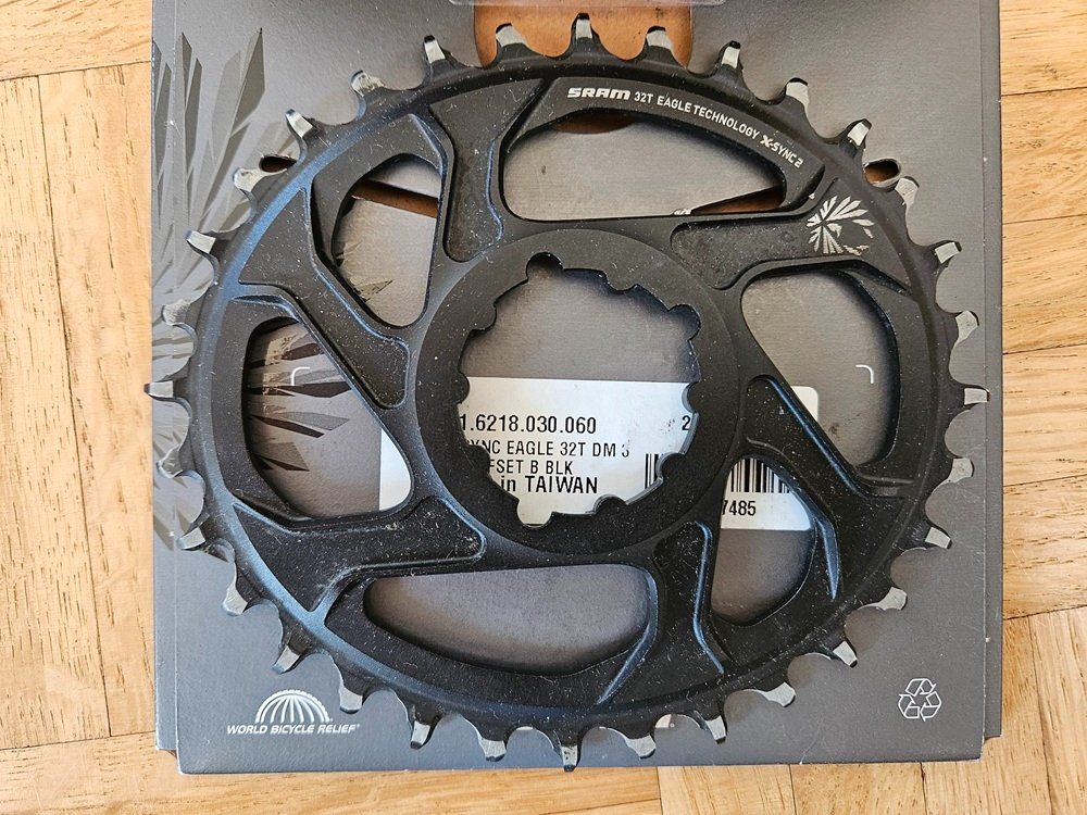 Sram Ersatzteile: Kettenblatt SRAM 32T Eagle technology X-SYNC 2, 3mm Offset – Gebraucht aus Unterterzen von Tommylee5