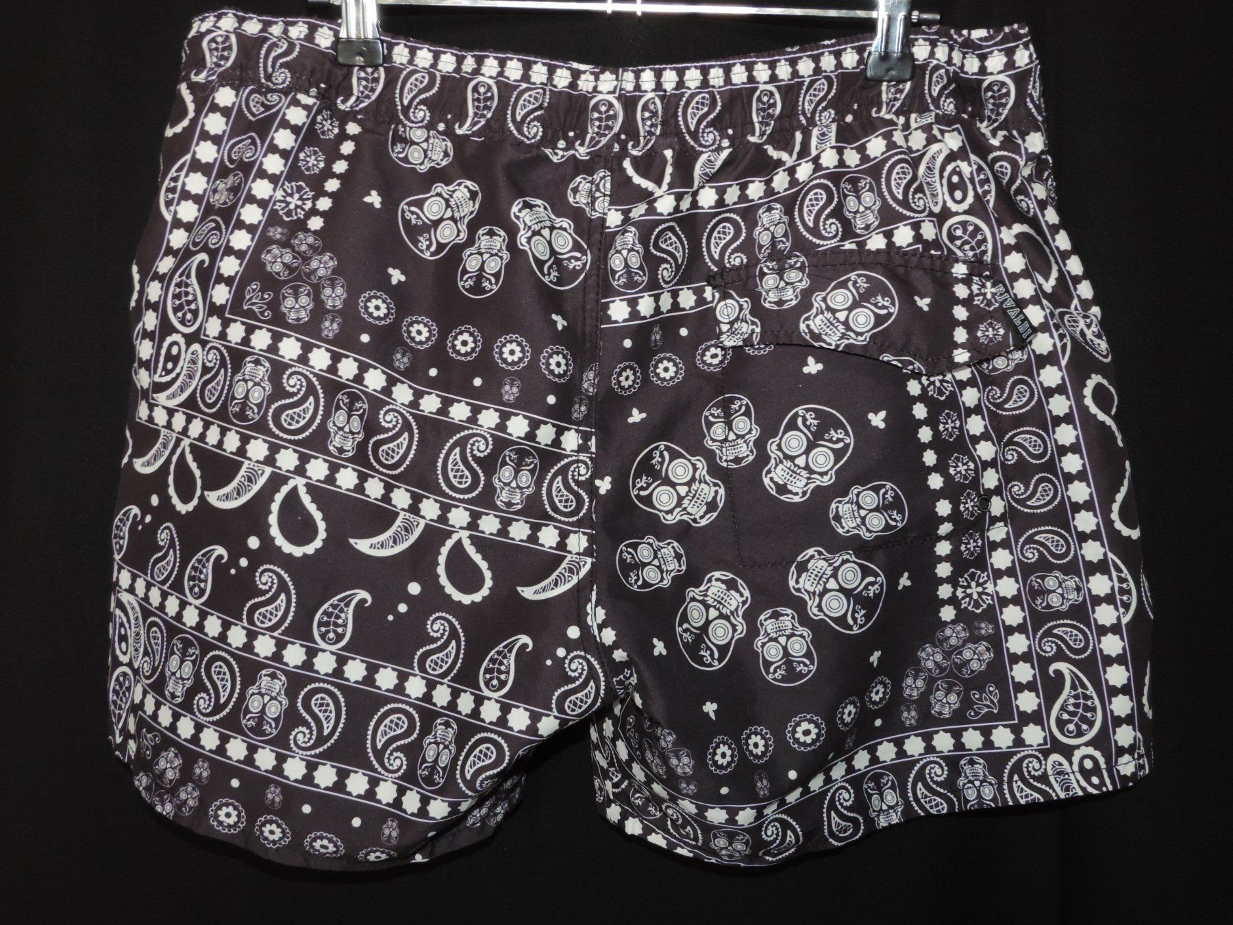 Costumi da bagno: short de bain bandana noir Rivaldi – Usato da Genève venduto da Axelle333 2