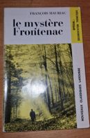 Le mystère de Frontenac, François Mauriac, französisch