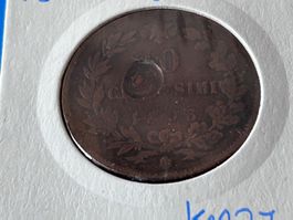 Italy - 10 Centesimi - Umberto I 1893