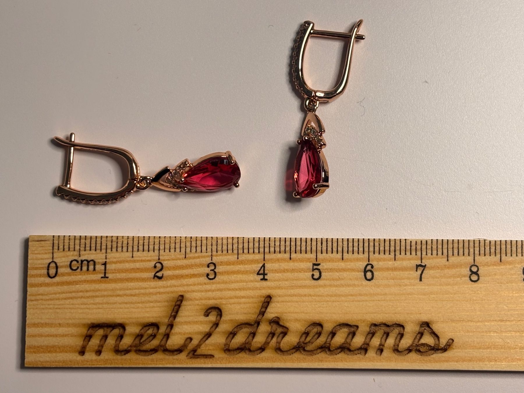 Ohrringe & -stecker: Boucles d'oreilles élégantes or & saphir – Neu (gemäss Beschreibung) aus Lausanne von mel2dreams 4