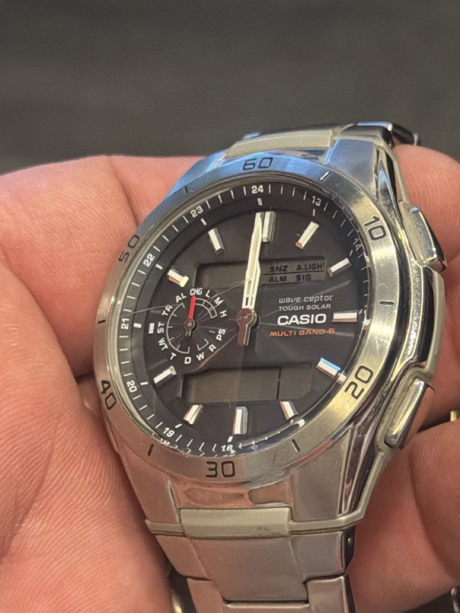 Casio Orologi: Casio Multi Band wave ceptor Tough solar  – Usato da Schlieren venduto da Luxury.Time 1