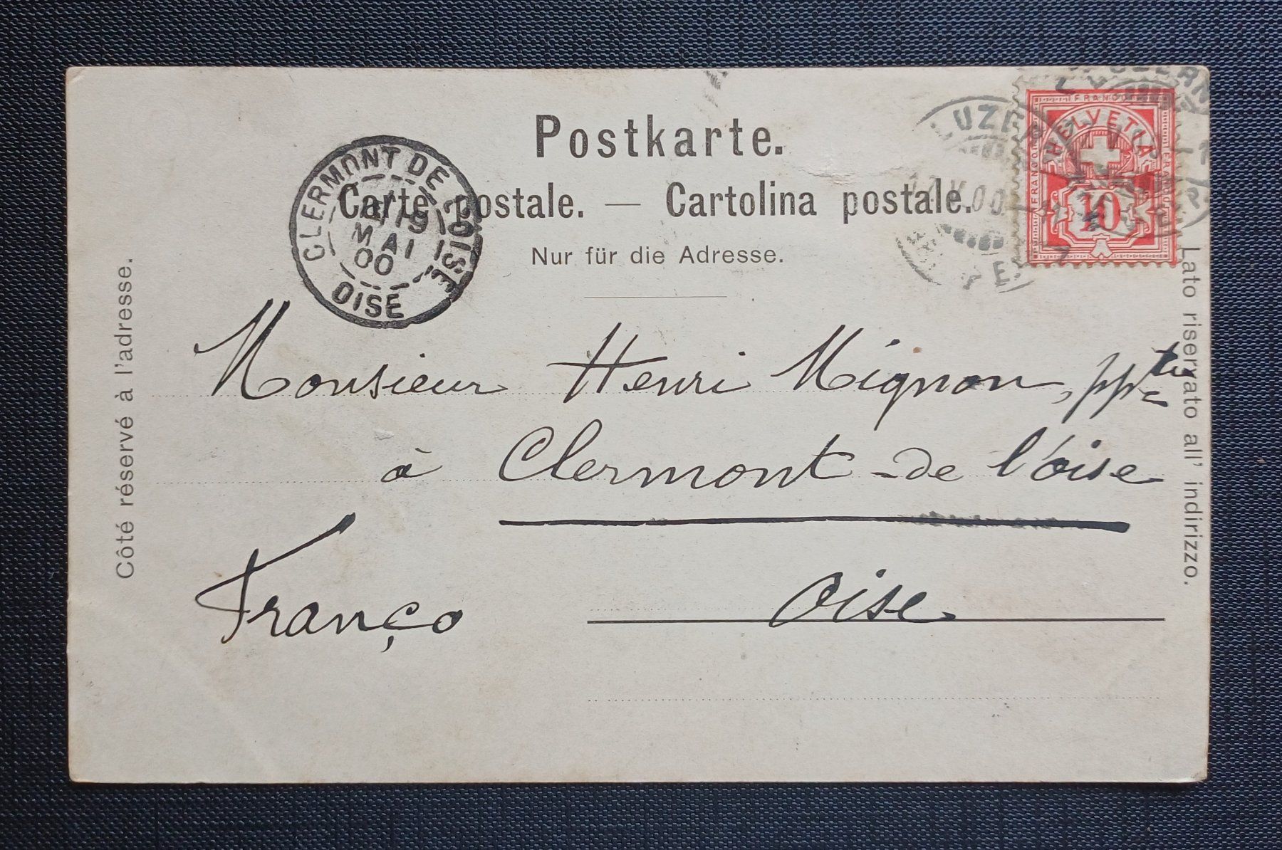 Cartoline postali: AK Barfüsserplatz BASEL belebt 1900 – Usato da Brittnau venduto da simionius 1