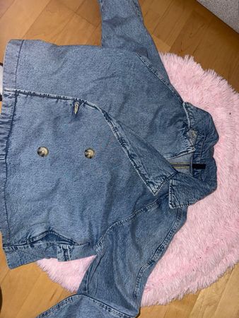 Kurze Herbsjacke Mantel Optik für Damen