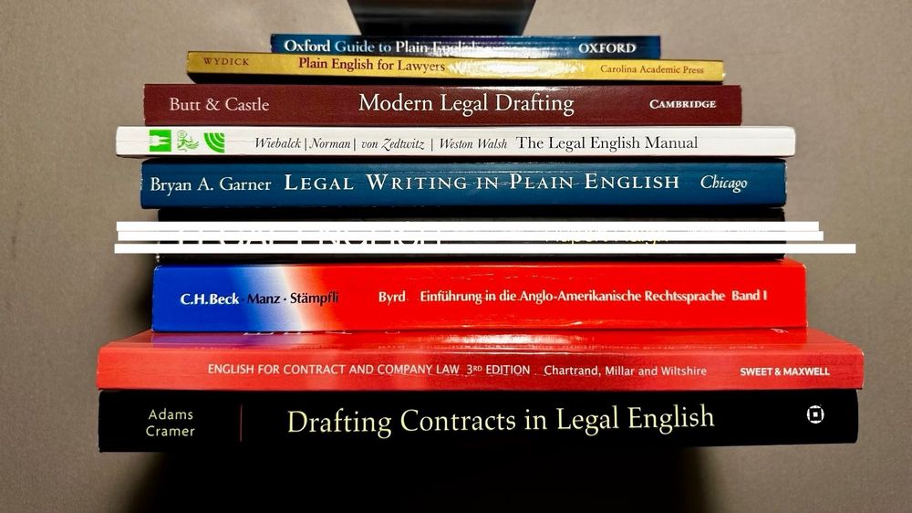 Englisch für Juristen Acht Lehrbücher Plain English | Kaufen auf Ricardo