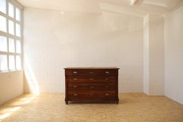 Biedermeier Kommode, um 1820, unrestauriert